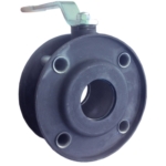Кран шар ДУ 80/70 PN16 фланцевый (вода/газ) LD СТРИЖ (L=92 мм)