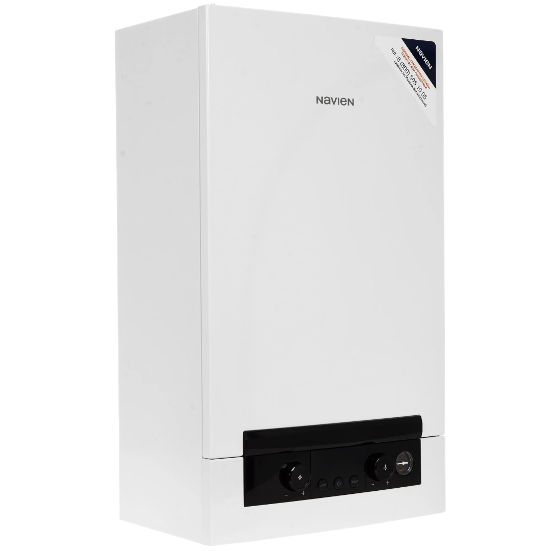 Газовый котел NAVIEN NGB210-13К двухконт. настен. закр.
