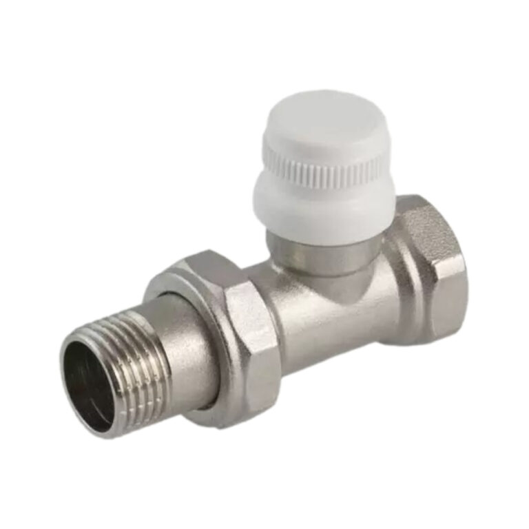 Клапан настроечный со сгоном нижний 1/2" прямой Giacomini