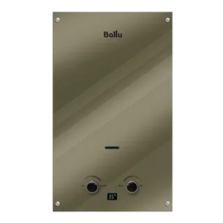 Газовый проточный водонагреватель  Ballu GWH 10 Fiery Glass Mirror