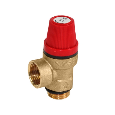 Клапан предохранительный 1/2" г/ш 1,5 бар VERTUM