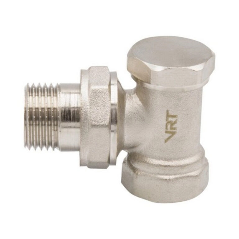 Клапан настроечный со сгоном нижний 1/2" угловой Vertum