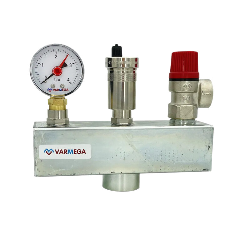 Группа безопасности котла, до 50 кВт, сталь 1" 3bar Varmega VM16301