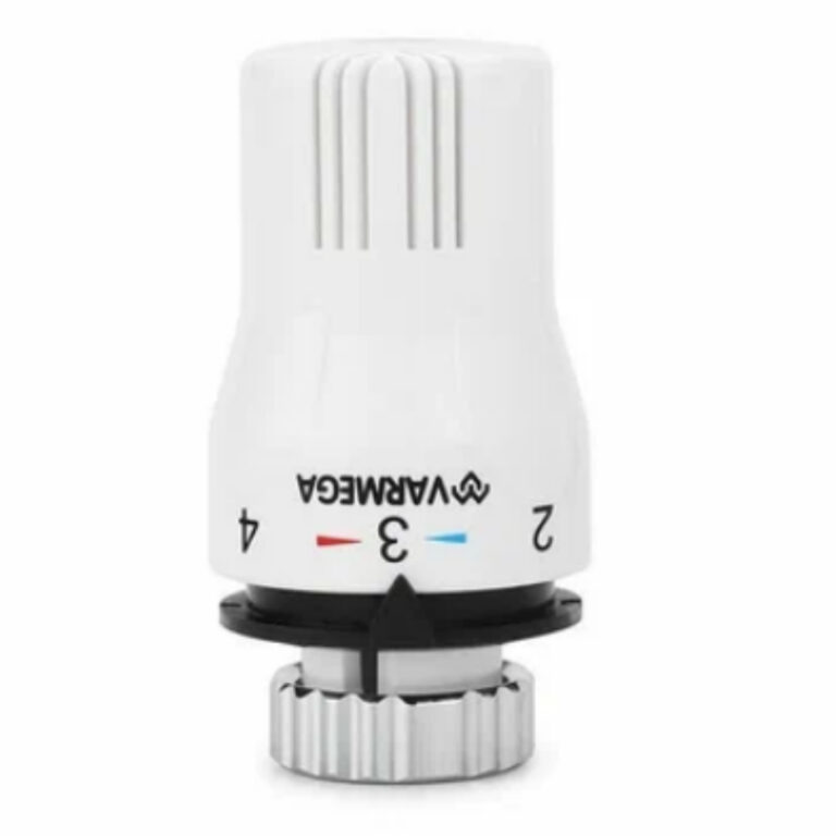 Головка термостатическая под клипсовое соед. Varmega (белая, для стальных радиаторов)