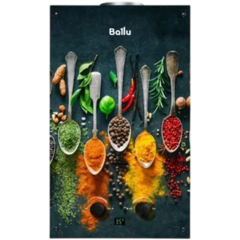 Газовый проточный водонагреватель  Ballu GWH 10 Fiery Glass Curry