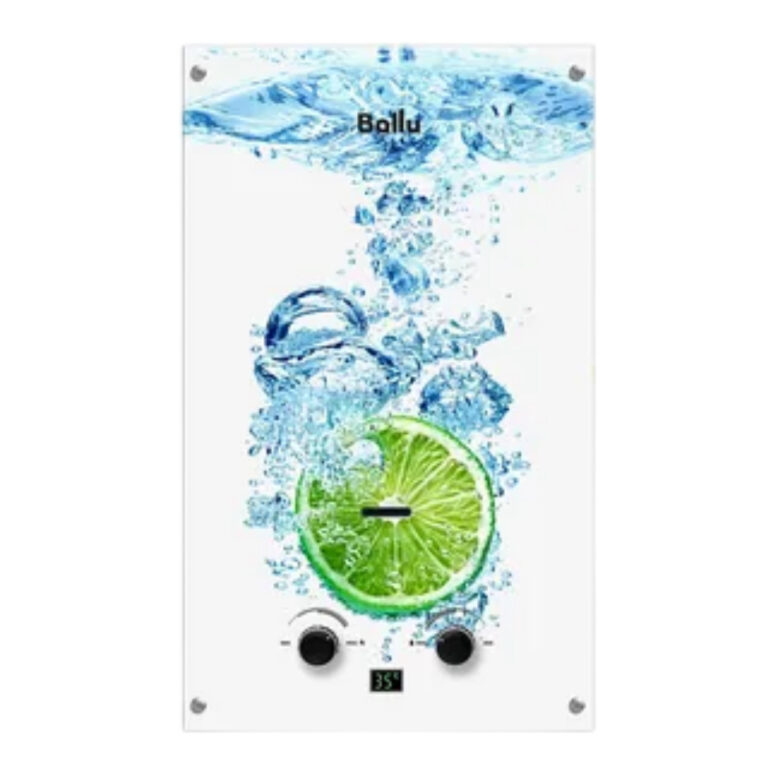 Газовый проточный водонагреватель  Ballu GWH 10 Fiery Glass Lime