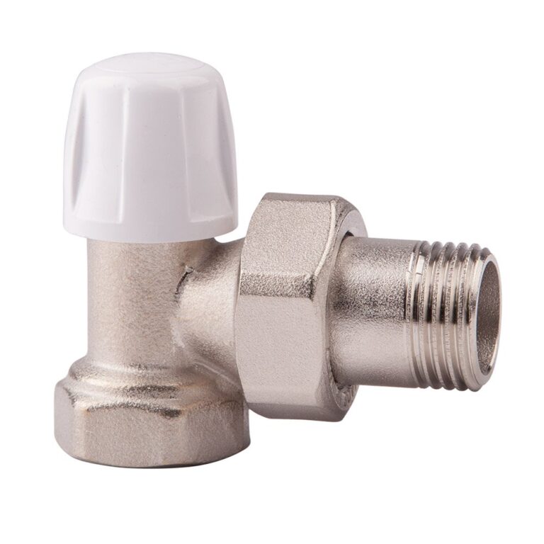 Клапан угловой нижний 1/2" для железной трубы ICMA 805