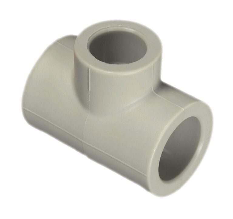 Тройник переходной 20-25-20 ПП (серый) Tebo/Ever Plast