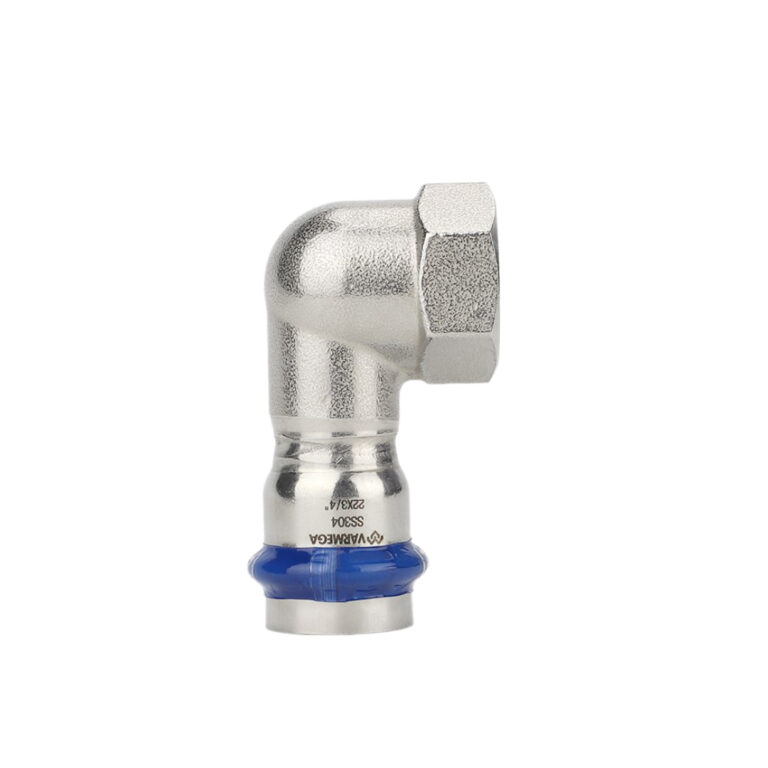 Угольник раструбный Inox Press ВР 15х1/2" Varmega VM714001504